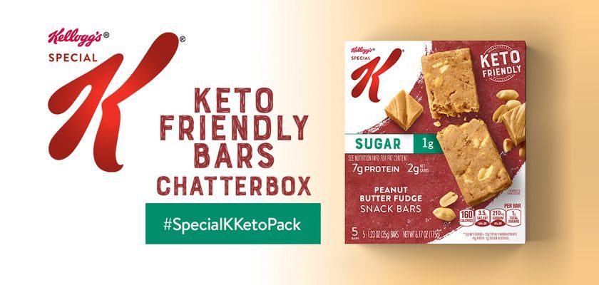 Free Special K Keto Friendly Bars Chatterbox​ Kit